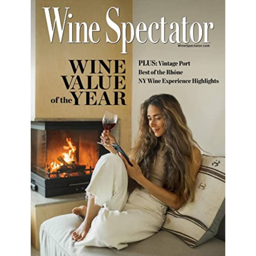 Wine Spectator Print Magazine Shanken Communications Jan-Feb 2023